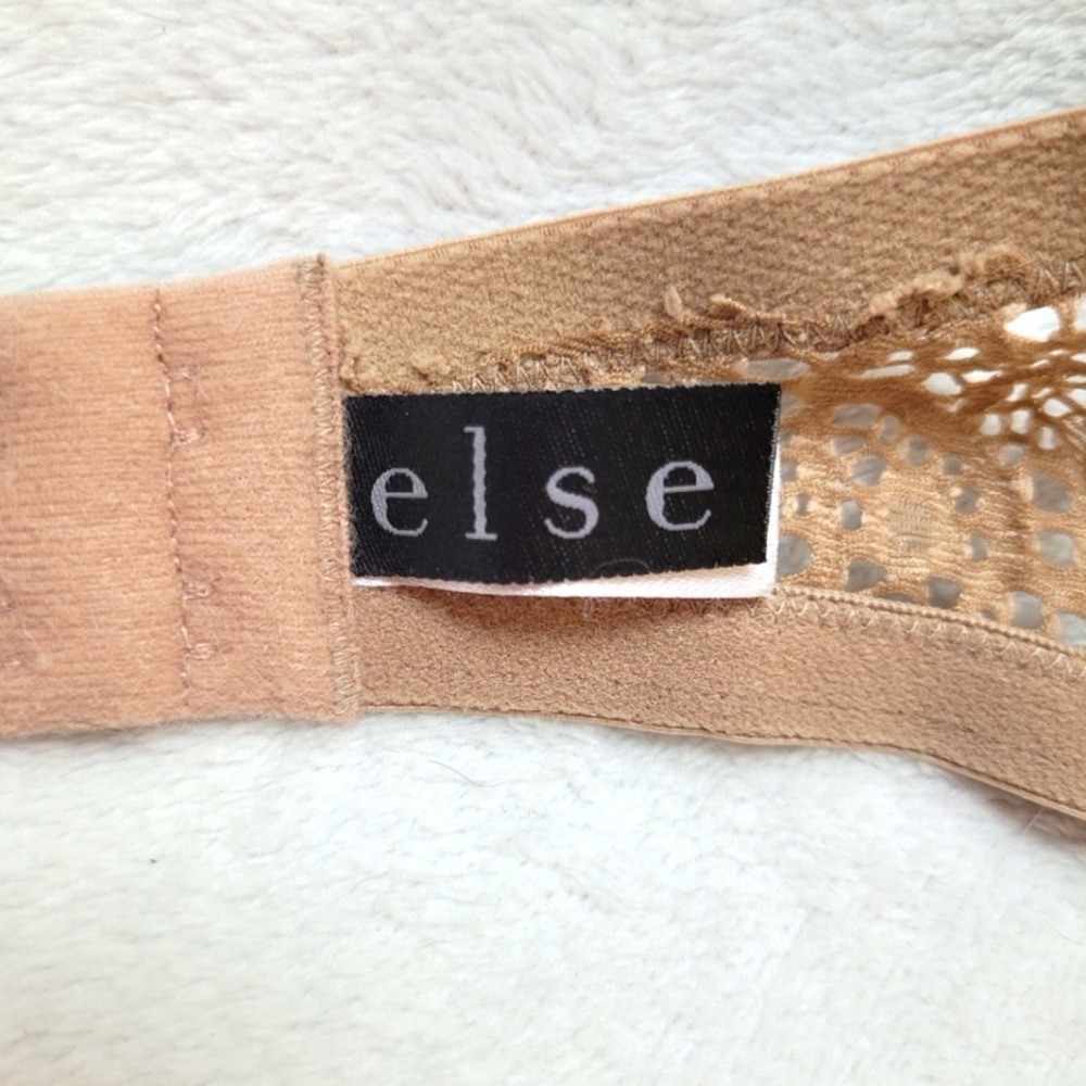 Else Lingerie Beige Balconette Lace Bra 36DD | Good Condition (Used) - Picture 9 of 11